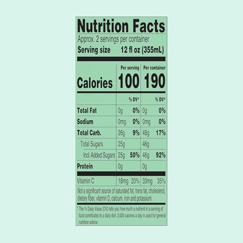 AriZona Green Tea with Ginseng and Honey - Big Can, 22 Fl Oz (Pack of 12)
