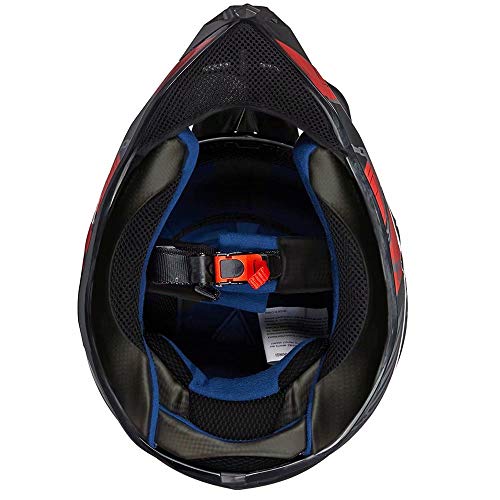 ILM Adult Dirt Bike Helmets Motocross ATV Dirtbike BMX MX Offroad Full Face Motorcycle Helmet, DOT Approved Model 128S (Matte Black, Adult-Medium)