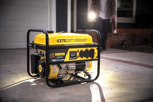 Champion Power Equipment 4375-Watt RV Ready Portable Generator with CO Shield