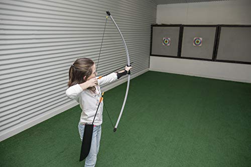 Bear Archery Crusader Bow for Youth, Recommended Ages 9-12, Ambidextrous, Continuous Draw Weight Up to 20 lb., Continuous Draw Length Up to 28-inches