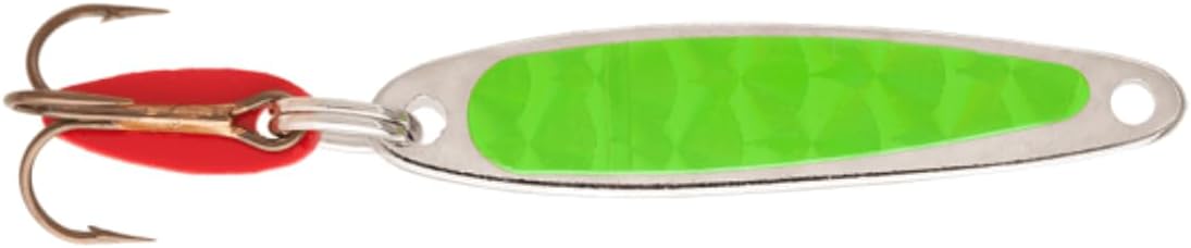 2CH 1-Inch Swedish Pimple Jig, 1/10-Ounce, Chartreuse