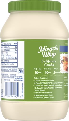 Miracle Whip Light Dressing (30 oz Jar)