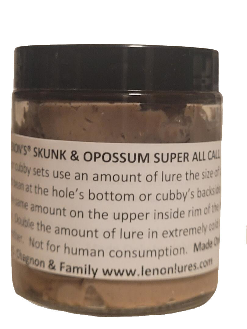 Lenon's Skunk and Opossum Super All Call Lure / Scent