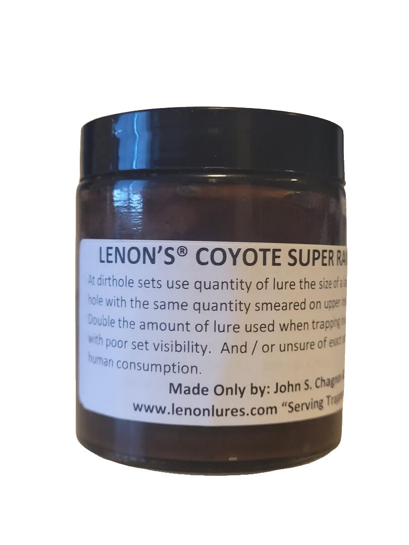 Lenon Lures Coyote Kit - Lure, Bait and Herb Lenon Instructional Dvd