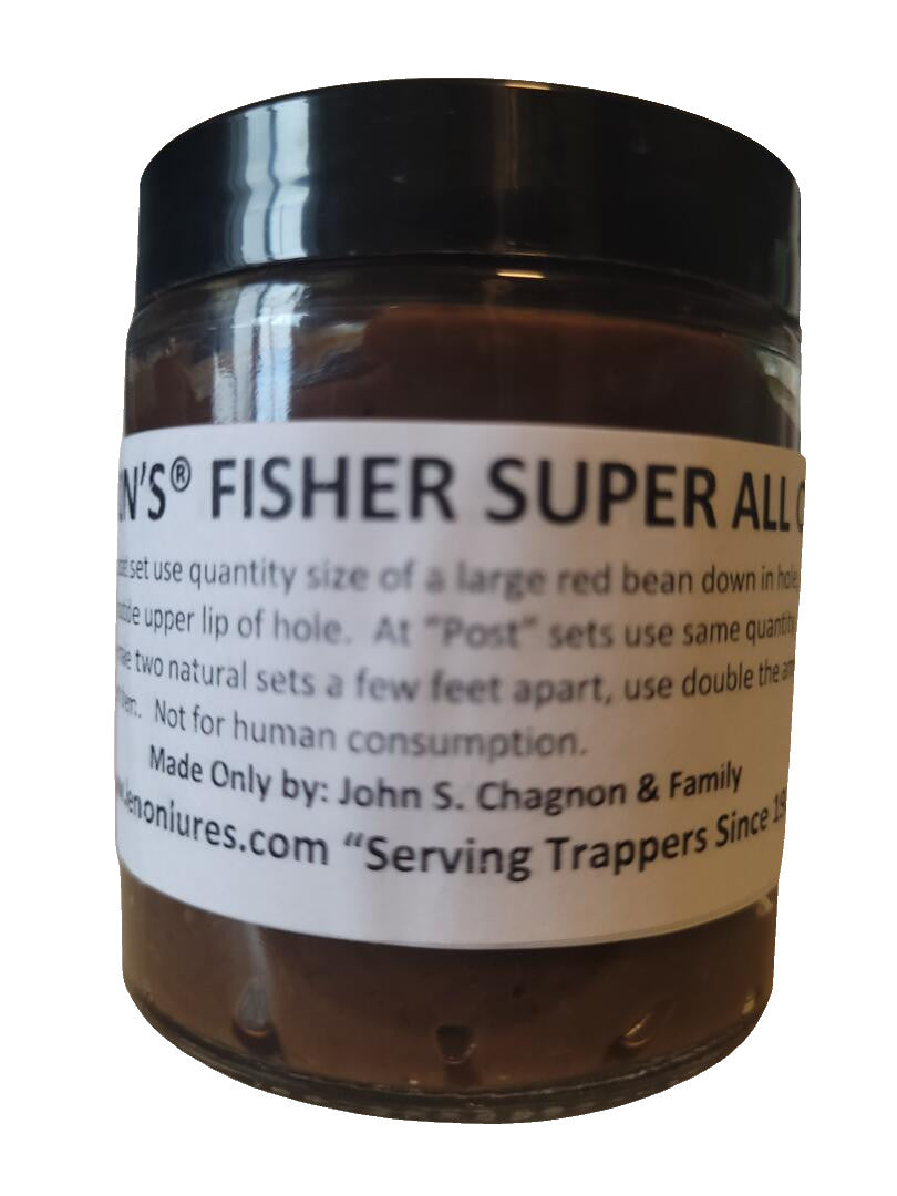 Lenon's Fisher Super All Call – Fisher Lure / Scent Available in 1 oz. or 16 oz. Jar
