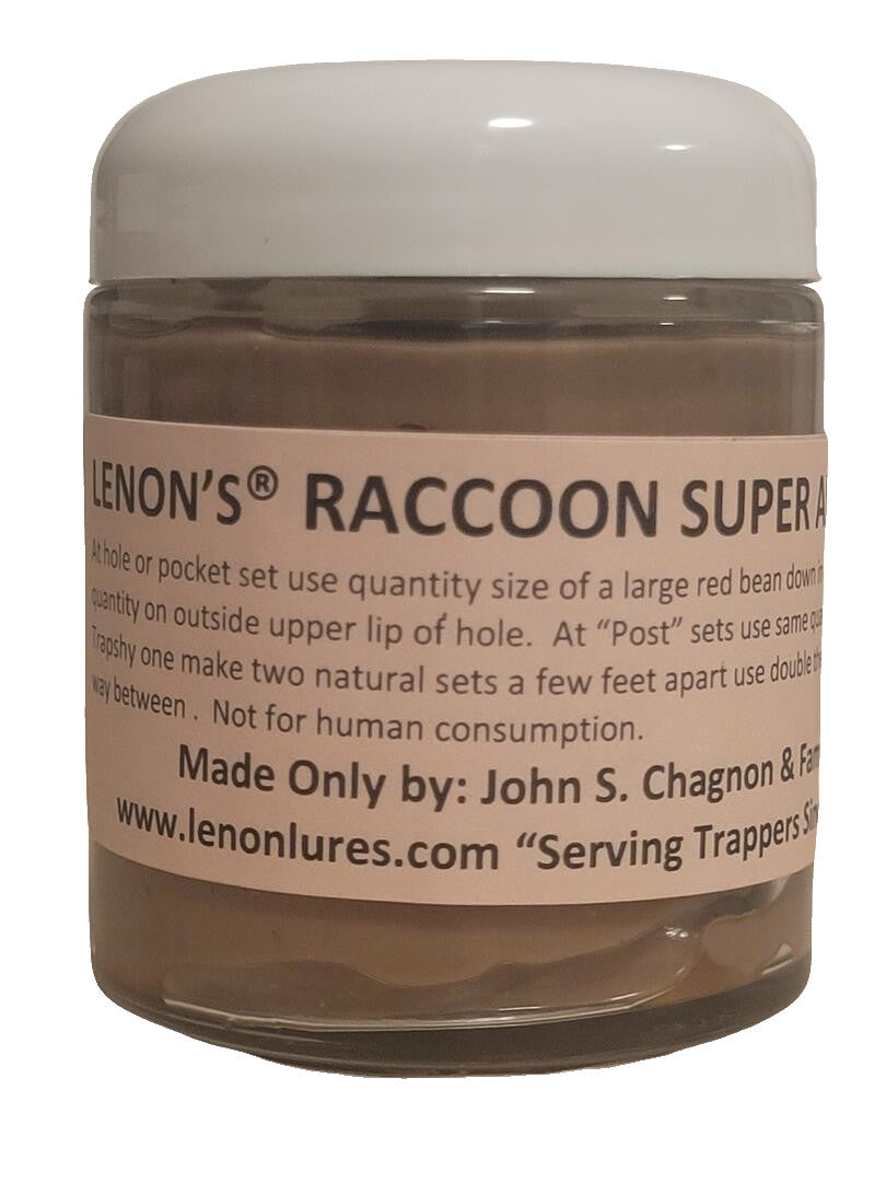 Lenon Raccoon Kit - Lure, Bait and Herb Lenon Classic Trapping Instructional Dvd