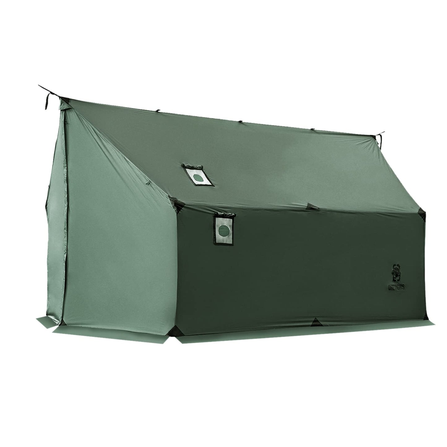 OneTigris TEGIMEN Hammock Hot Tent with Stove Jack, Spacious Versatile Wall Tent with Snow Skirt, 3000mm Waterproof with Zippered Tent Bag