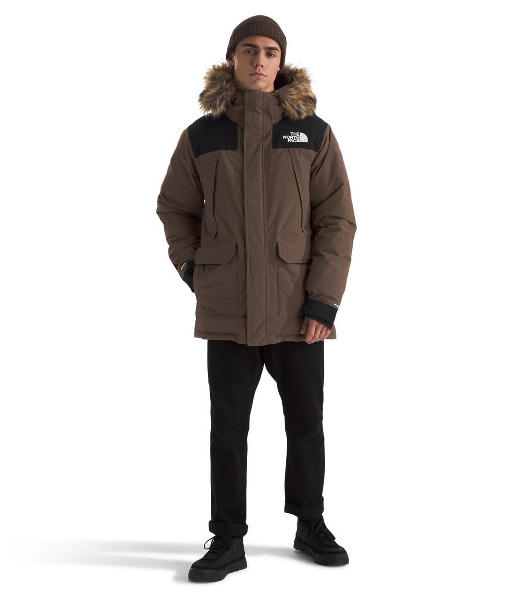 THE NORTH FACE Men's McMurdo Parka | Long Waterproof Winter Jacket With 600 Fill Waterfowl Down Insulation