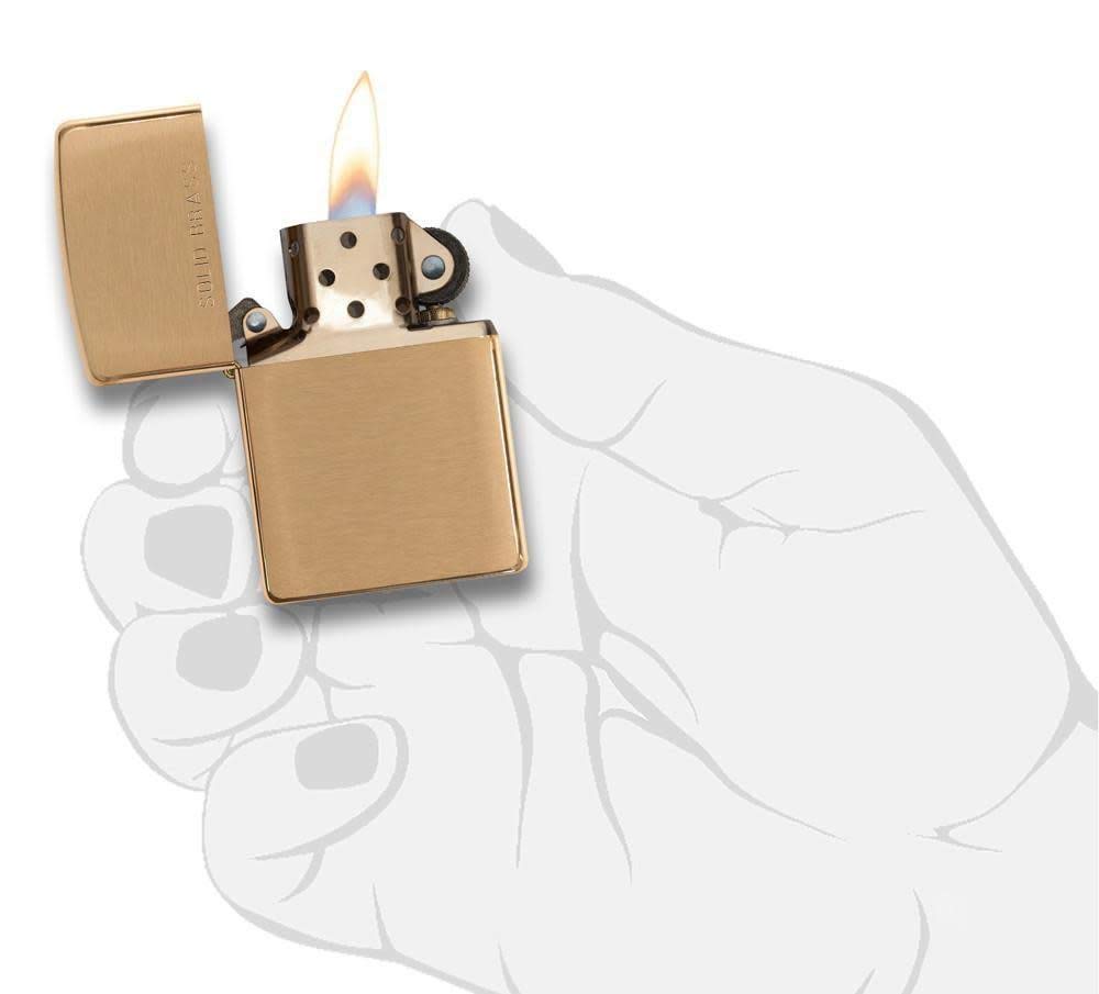 Zippo Brass Pocket Lighters