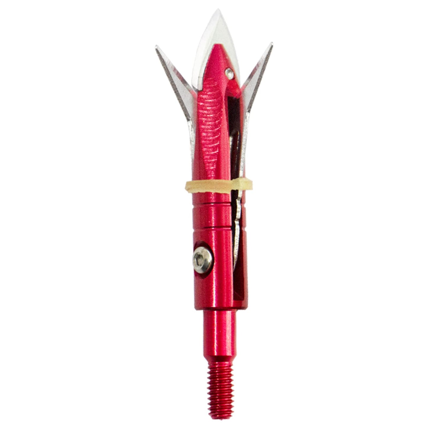 12pcs Hunting Broadheads 100 Grain Archery Broadheads New Stell Broadheads + 1 pcs Black Broadhead Case for Arrowheads