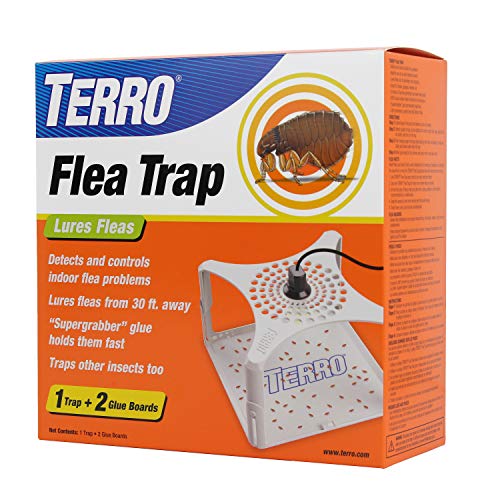 TERRO T230 Indoor Electric Flea Light Refillable Flea Trap and Killer
