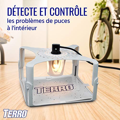 TERRO T230 Indoor Electric Flea Light Refillable Flea Trap and Killer