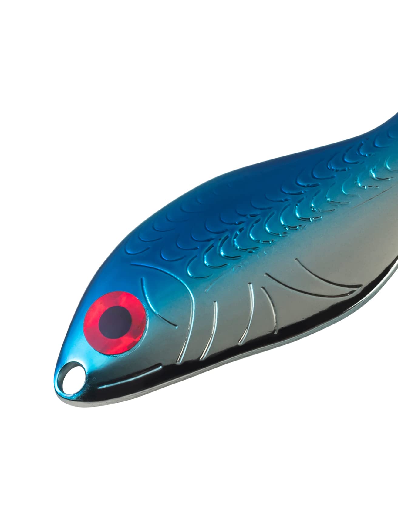 AL's Goldfish Lure Company, Rust Free Goldfish Freshwater Fishing Spoon, Treble Hook, Trout, Salmon, Bass, Walleye, Crappie, Panfish, and Pike. Sizes 3/16 oz., 1/4 oz. or 1/2 oz