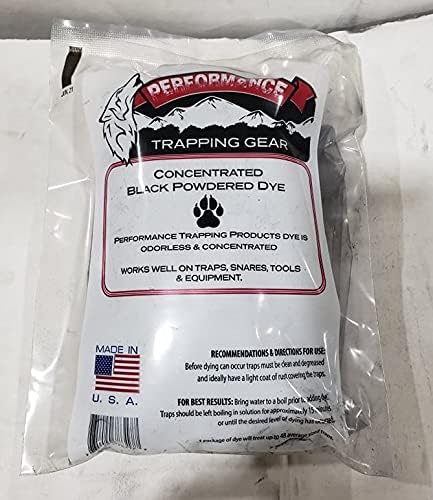 Black Trap Dye by Performance Trapping Gear Super Concentrated Trap Dye Logwood, Log Wood