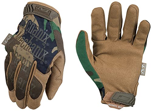 Mechanix Wear: The Original Tactical Work Gloves with Secure Fit, Flexible Grip for Multi-Purpose Use, Durable Touchscreen Safety Gloves for Men (Camouflage - MultiCam, X-Large)