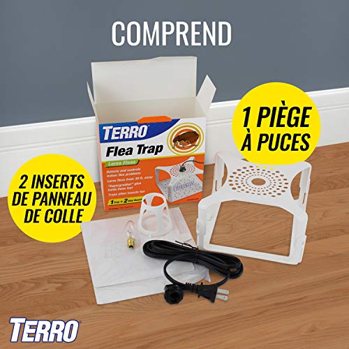 TERRO T230 Indoor Electric Flea Light Refillable Flea Trap and Killer