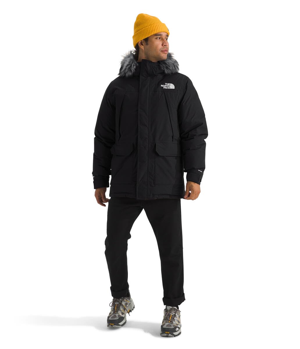 THE NORTH FACE Men's McMurdo Parka | Long Waterproof Winter Jacket With 600 Fill Waterfowl Down Insulation
