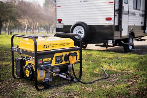 Champion Power Equipment 4375-Watt RV Ready Portable Generator with CO Shield