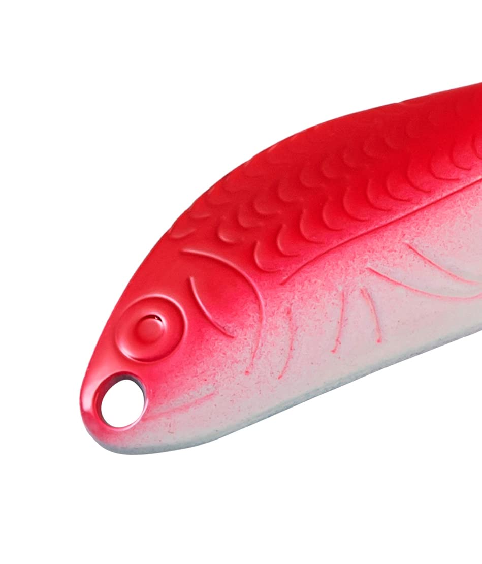 AL's Goldfish Lure Company, Rust Free Goldfish Freshwater Fishing Spoon, Treble Hook, Trout, Salmon, Bass, Walleye, Crappie, Panfish, and Pike. Sizes 3/16 oz., 1/4 oz. or 1/2 oz