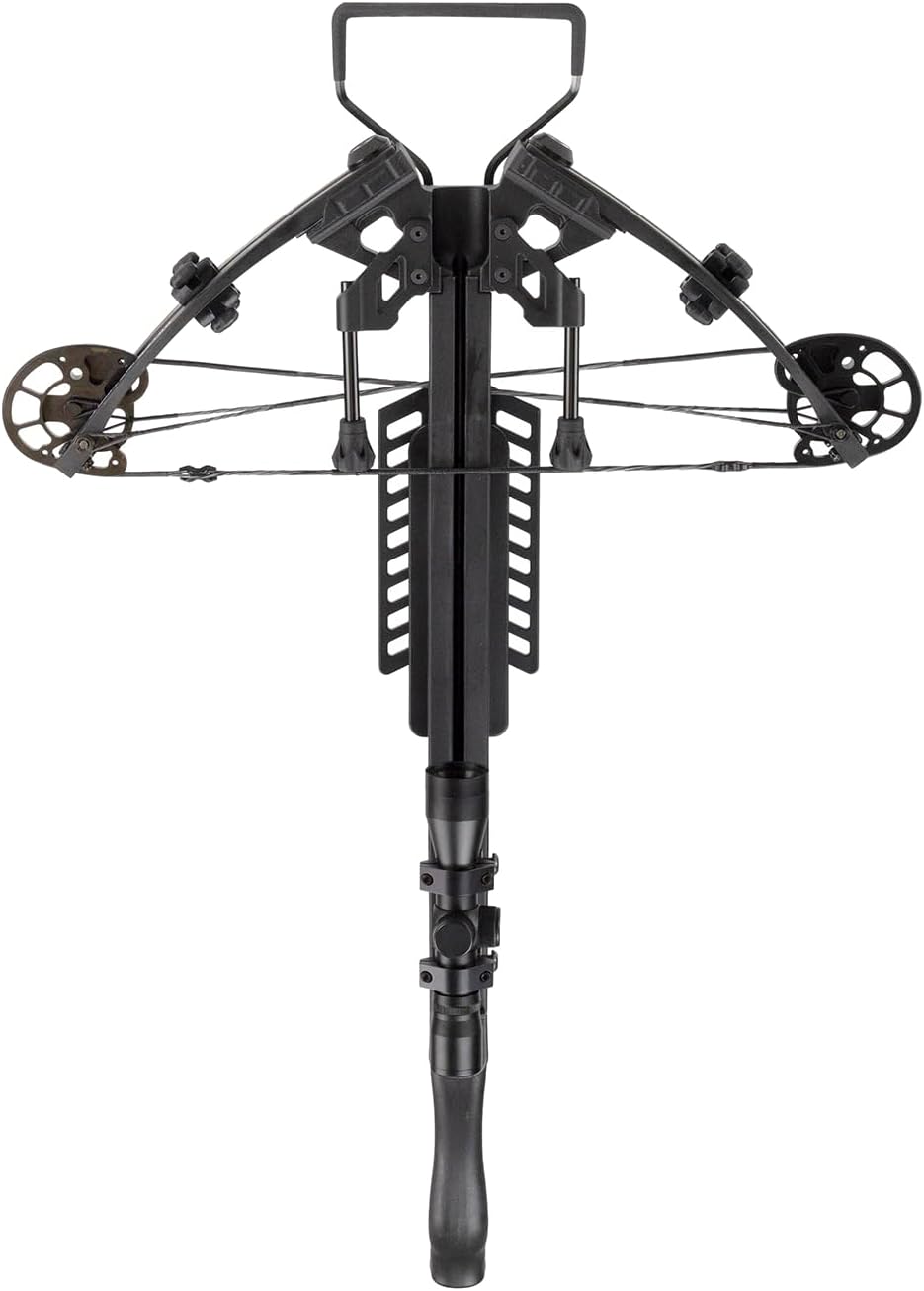 Killer Instinct Rush™ 400 Crossbow PRO Package with Crank Cocker. 400 FPS Ready to Hunt Crossbow Package