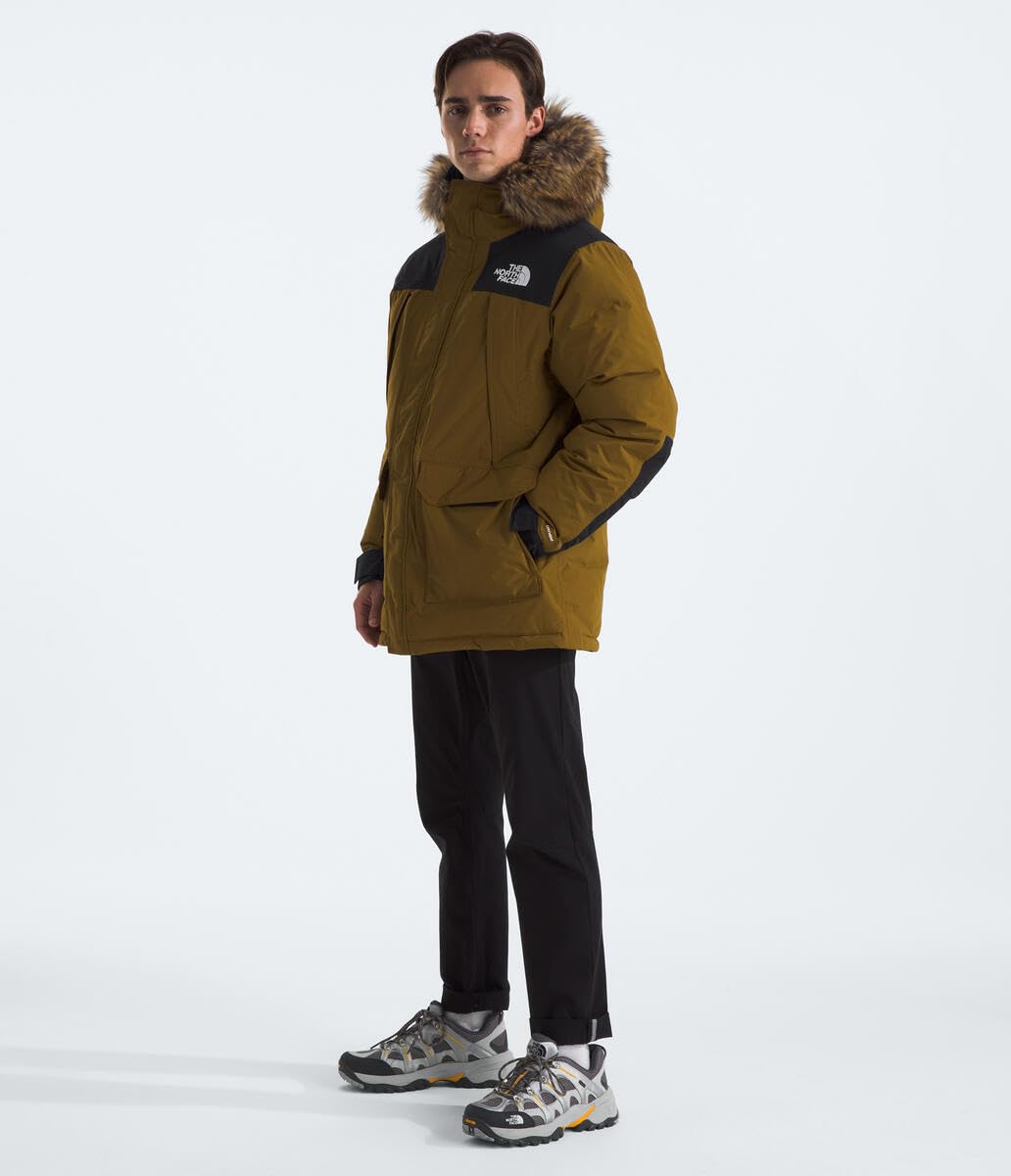 THE NORTH FACE Men's McMurdo Parka | Long Waterproof Winter Jacket With 600 Fill Waterfowl Down Insulation