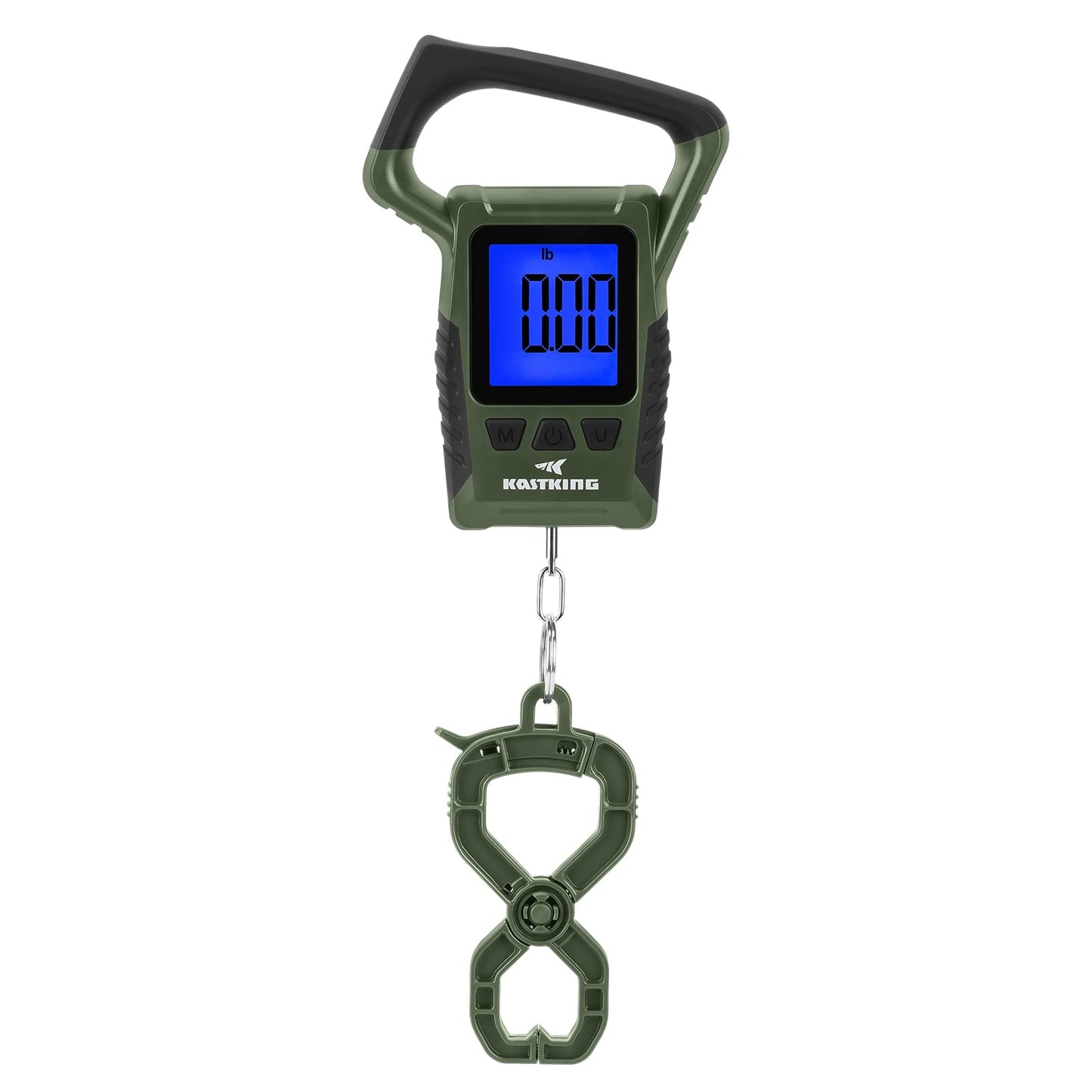 KastKing Fish Scale, WideView Floating Waterproof Digital Scale, 2.5” Large LCD Display, 110lb Capacity, Multi-Mode Pound/Ounces & Kilograms, Stores up to 9 Weights, Fishing Gifts for Men
