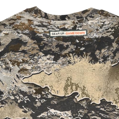 Realtree and Mossy Oak Authentic Youth Camouflage Pattern Long Sleeves Crewneck Tee Shirts for Kids