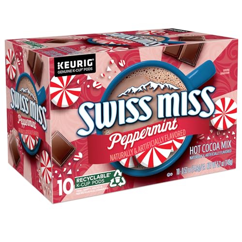 Swiss Miss Milk Chocolate Hot Cocoa, Single-Serve Keurig K-Cup Pods, Hot Chocolate, 44 Count
