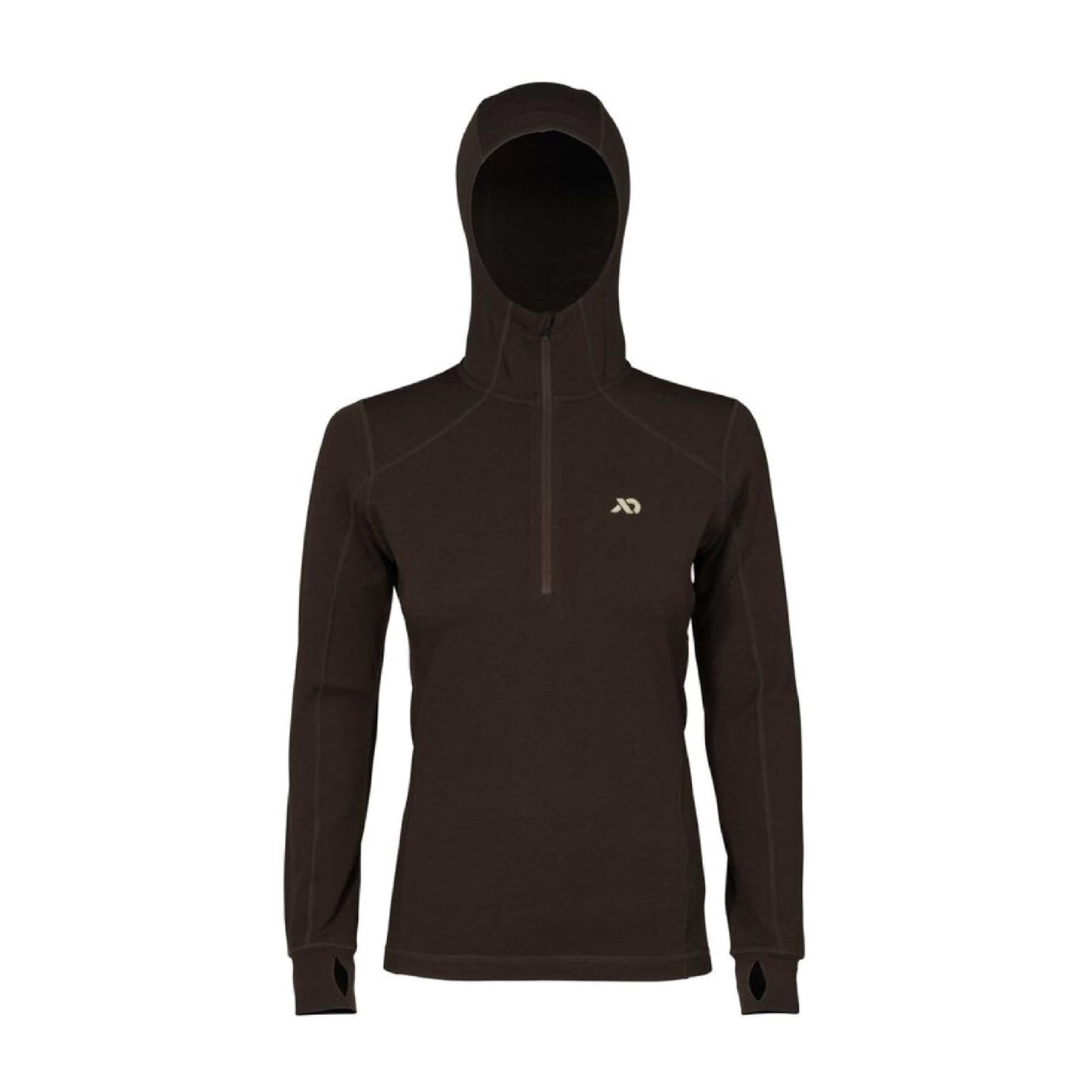 First Lite Women's Kiln Hoody - Merino Wool Midweight Camo Hunting Base Layer