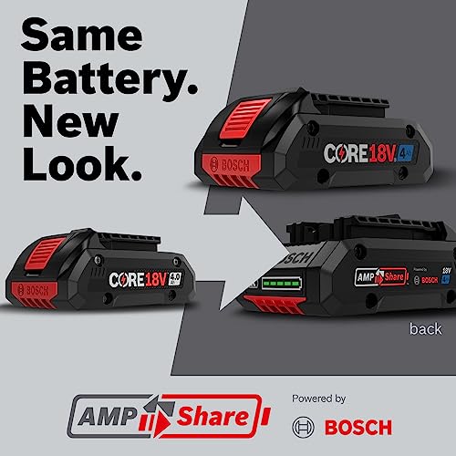 Bosch GBA18V80-2PK 18V CORE18V® Lithium-Ion 8 Ah High Power Battery, 2-Pack