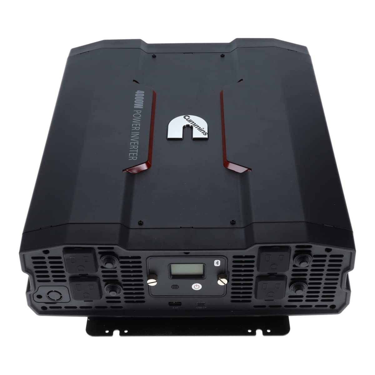 Cummins 5000 Watts Inverter Modified Sine Wave Truck Inverter 12 Volts to 110 Volts Four AC Outlets Two USB Ports (Plus Cable Kit)- CMN5000W - Inverters for Vehicles, Van Life, Camping