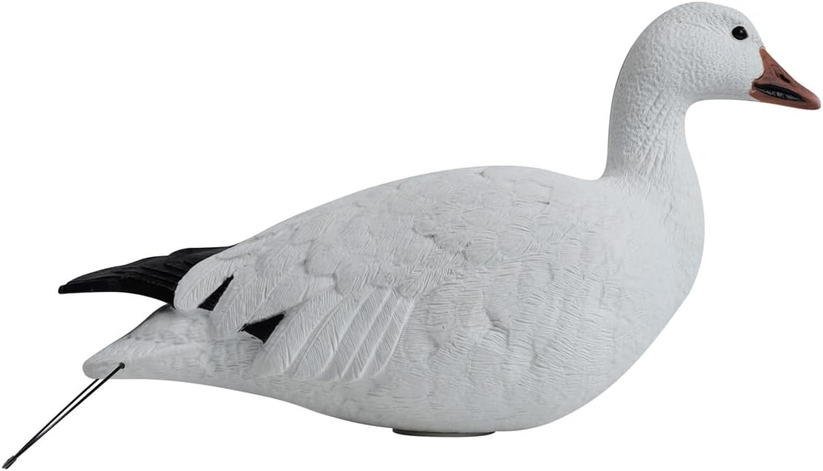 Hardcore Waterfowl Rugged Series Full Body Snow and Blue Goose Touchdown Decoys 12-Pack