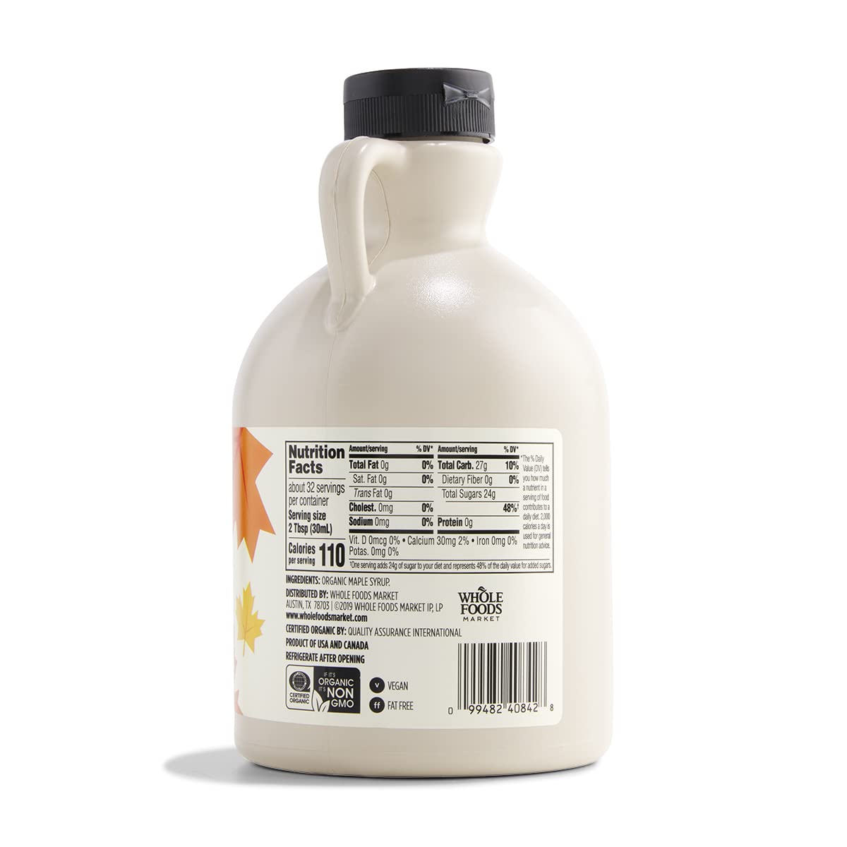 365 by Whole Foods Market, Organic Grade A Dark Maple Syrup, 32 Fl Oz