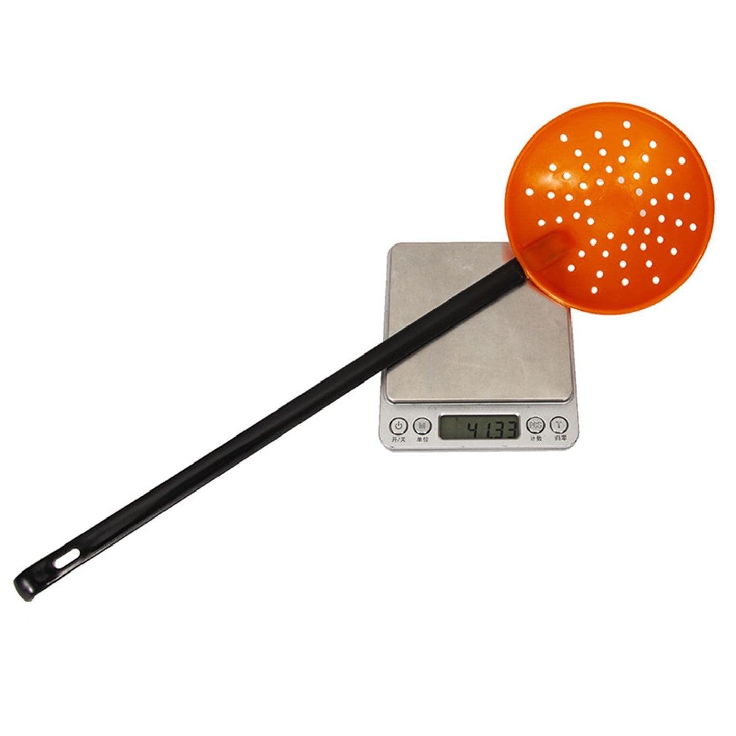 Yiju Ice Fishing Scoop Scoop Skimmer Ice Slush Scoop with Aluminum Handle Winter Outdoor Fishing Shovel Ice Tools