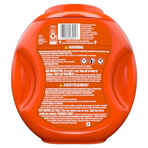Tide PODS Laundry Detergent Pacs, 3-in-1 Stain Remover, Odor Fighter, Color Protector, 112 Count, HE compatible, Original Scent