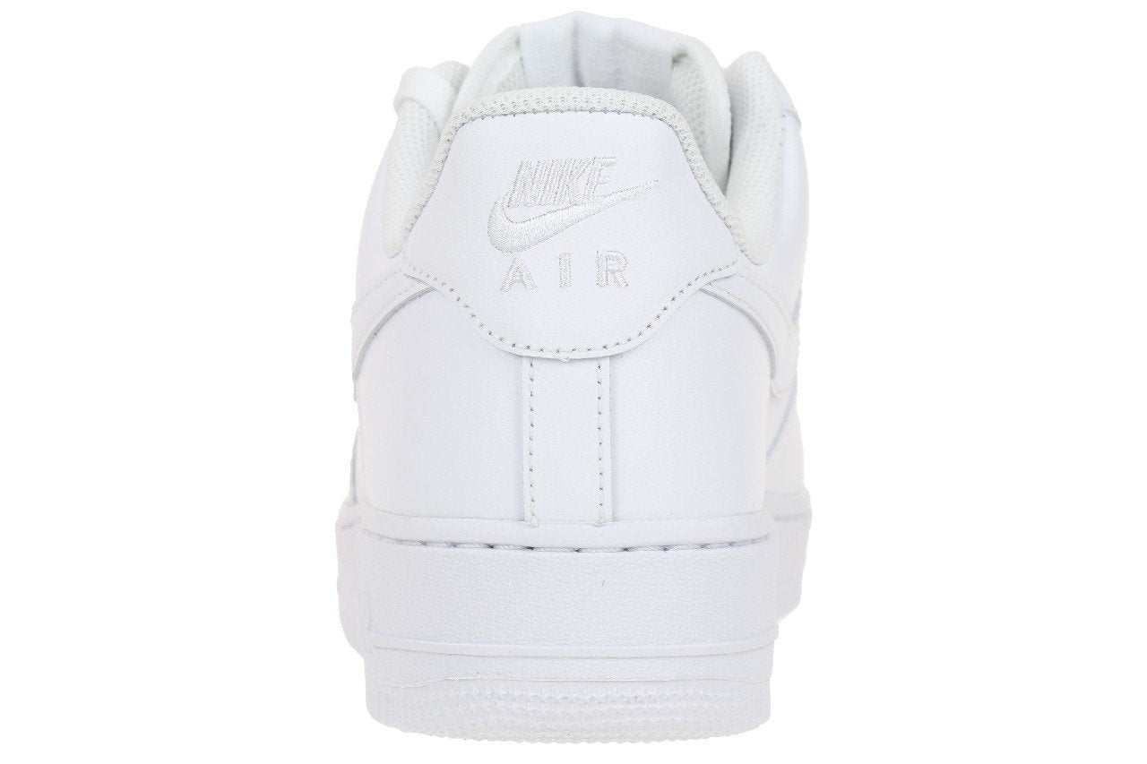 Nike Men's AIR Force 1 '07 Basketball Shoes (12, White_White)