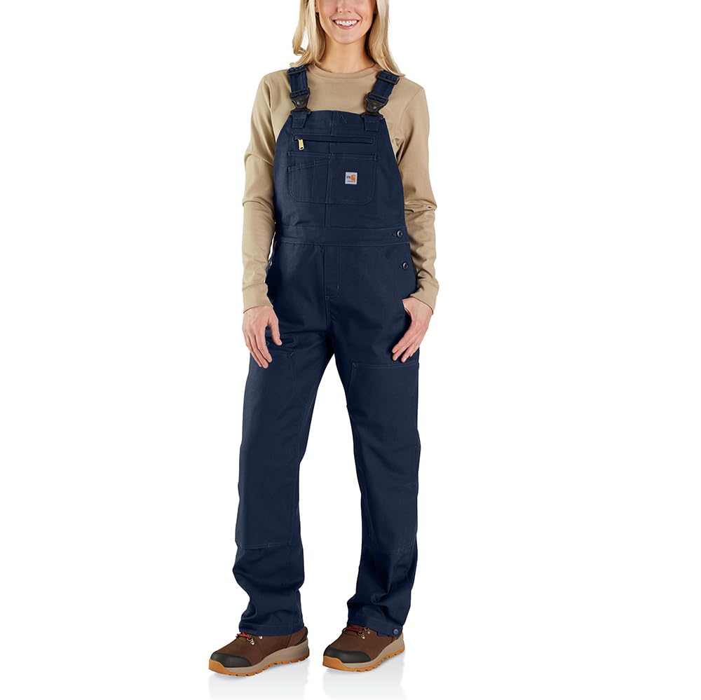 Carhartt Women's Flame Resistant Rugged Flex Loose Fit Duck Bib Overall