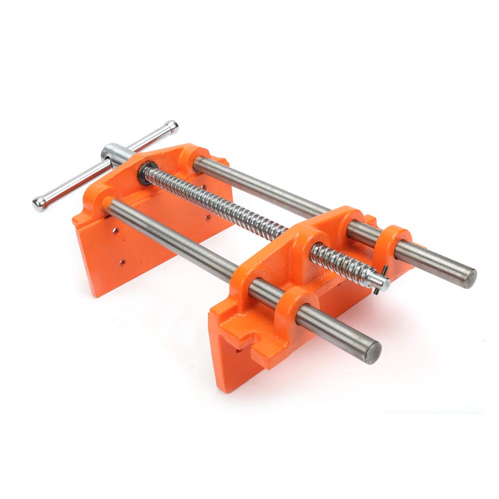 Pony Jorgensen 27091 Medium Duty Woodworker's Vise, Orange, Grey, 9-Inch By 7-Inch
