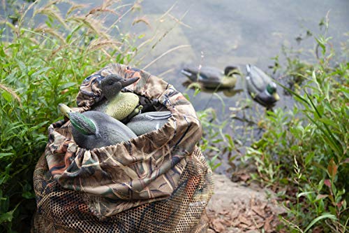 Mesh Decoy Bag for Duck Goose Turkey Waterfowl Hunting with Adjustable Straps