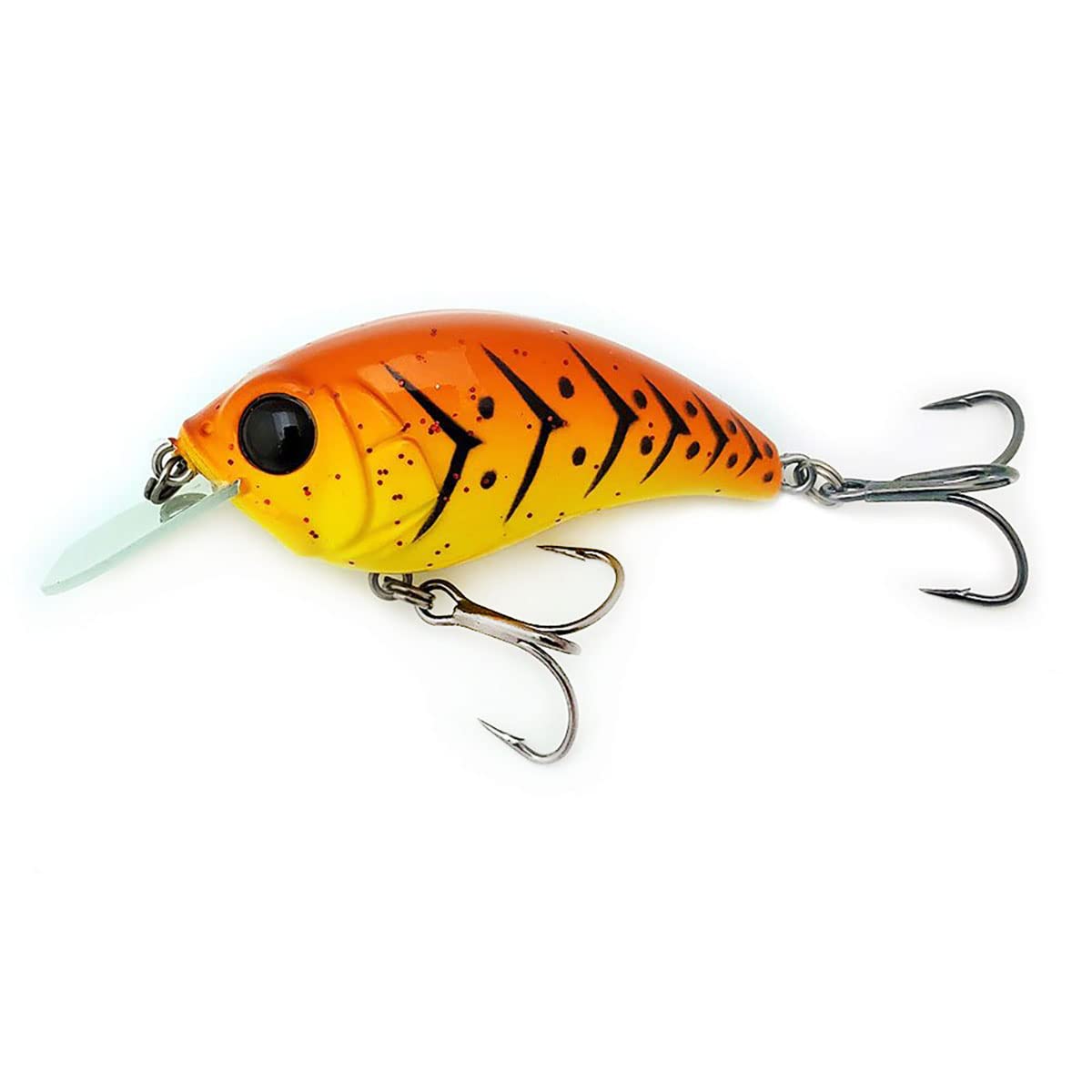 BILL LEWIS Lifelike SB-57 3/8 OZ. MDJ Series Squarebill Crankbait Fishing Lure with Mustad Triple Grip Hooks