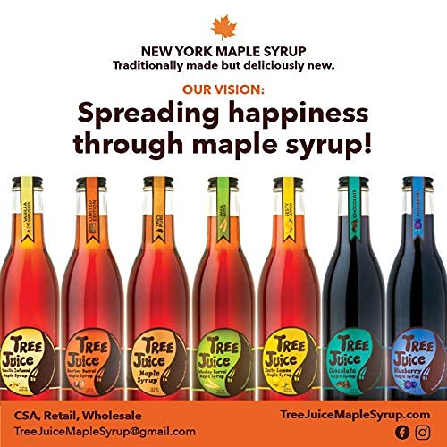 Tree Juice Maple Syrup Gift Box | Gift for Birthdays, Corporate, Holidays, and more | 6-2 ounce bottles…