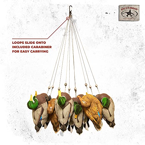 Rig'Em Right Waterfowl Original Pre-Rigged Duck Hunting Decoy Anchors