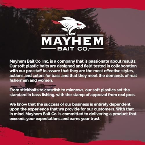 Liquid Mayhem Fish Attractant Gel – Real Bait, Aminos, UV – Multiple Scents and Pack