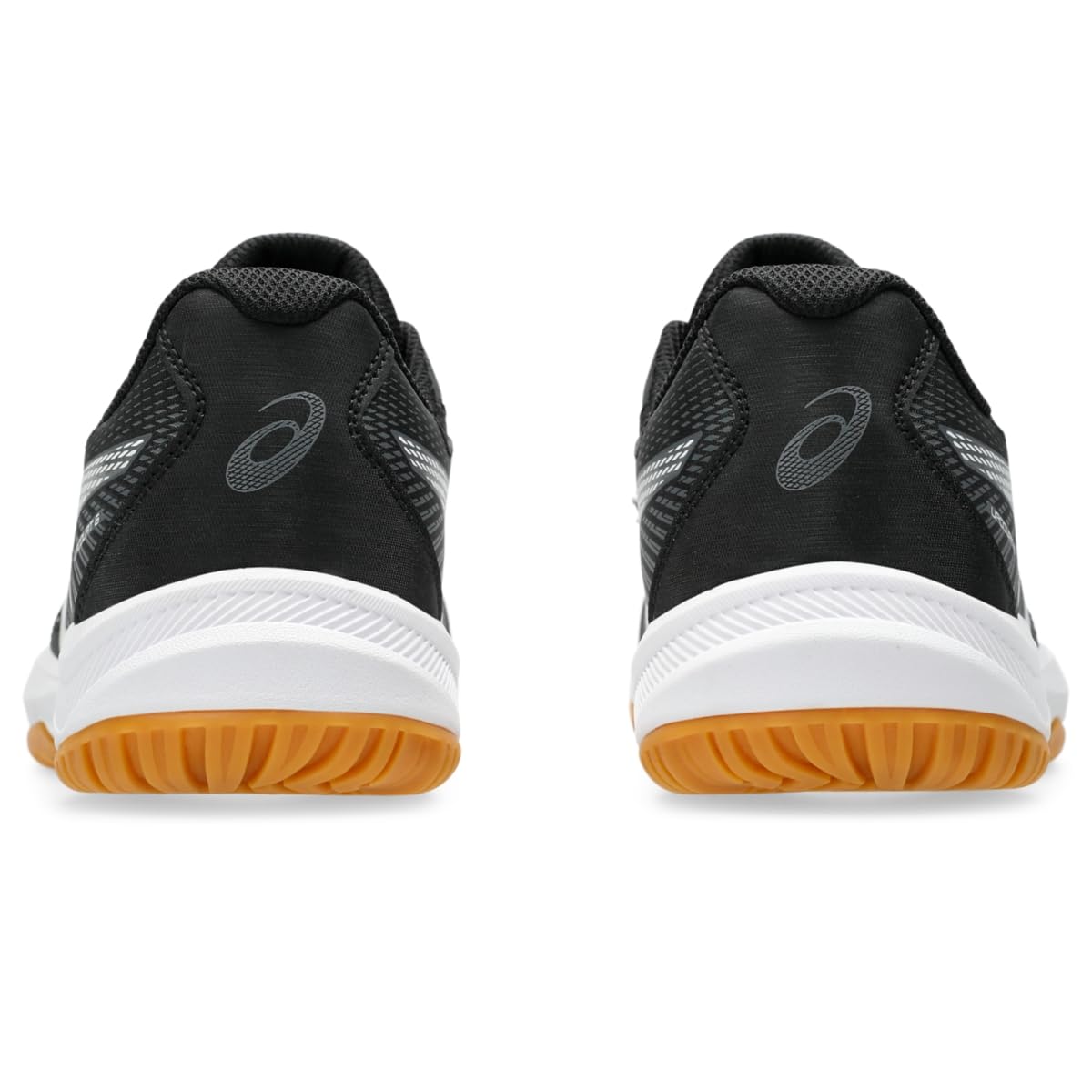 ASICS Women's Upcourt 6 Volleyball Shoes, 8, Black/White