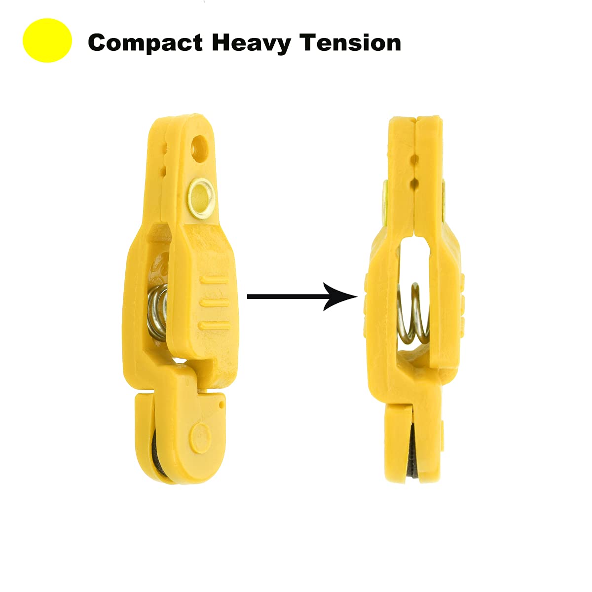 10Pcs Heavy Tension Downrigger Release Clips for Offshore Fishing, Planer Board, Weight, Kite