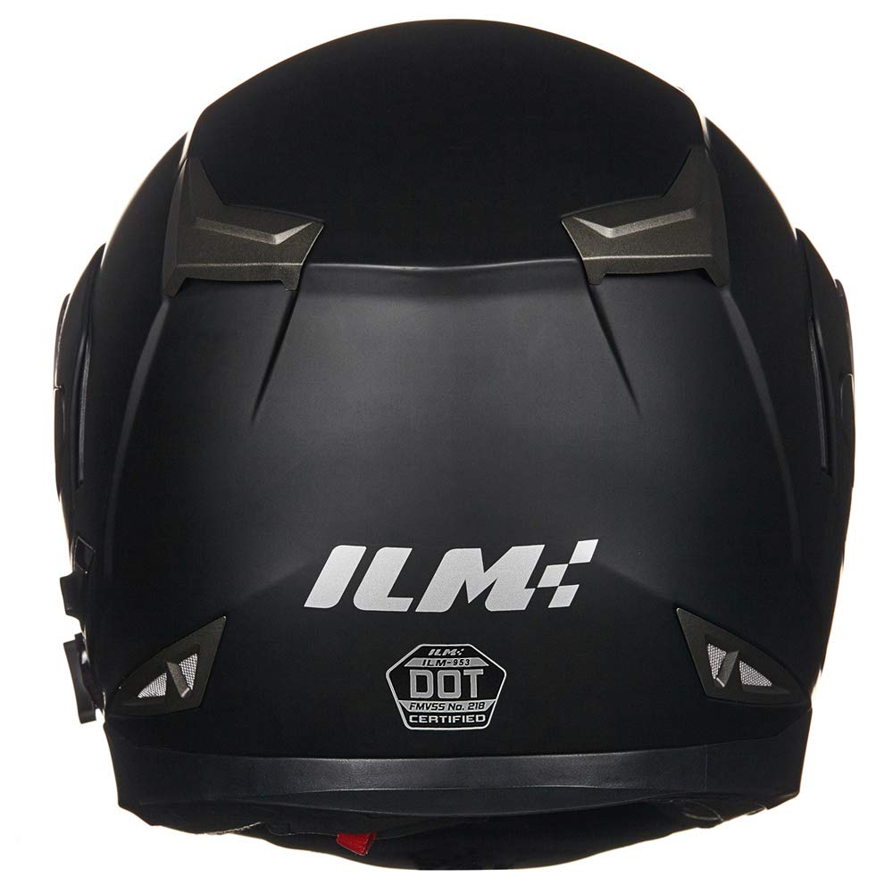 ILM Bluetooth Integrated Modular Flip up Full Face Motorcycle Helmet Sun Shield Mp3 Intercom Model 953/953 PRO