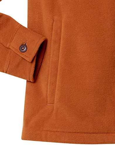 Amazon Essentials Men's Long-Sleeve Polar Fleece Shirt Jacket