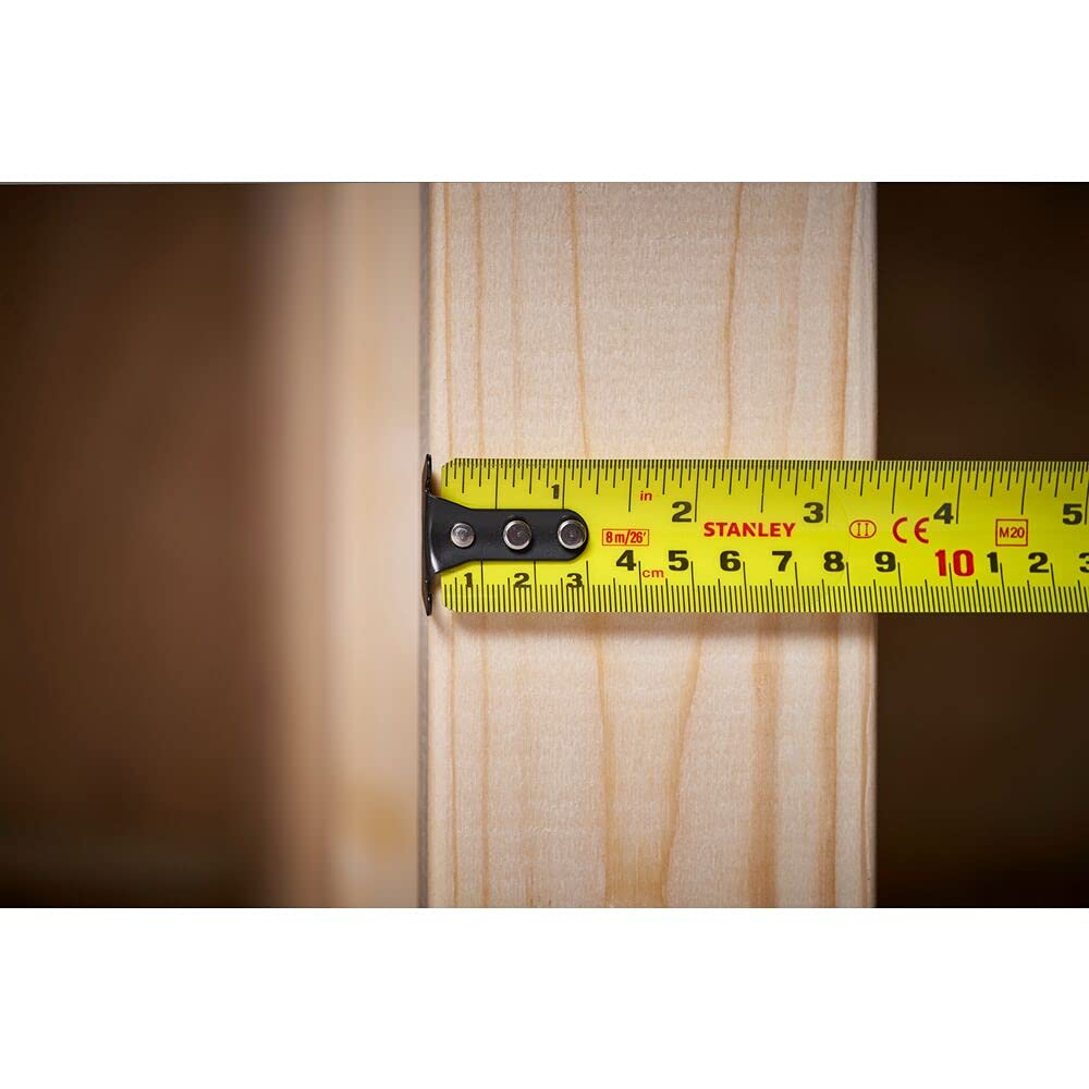 Stanley Tools FatMax 33-740 40-Foot Tape Rule with BladeArmor Coating,black; Yellow