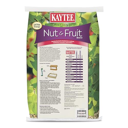 Kaytee Nut & Fruit Wild Bird Seed, 5 lb