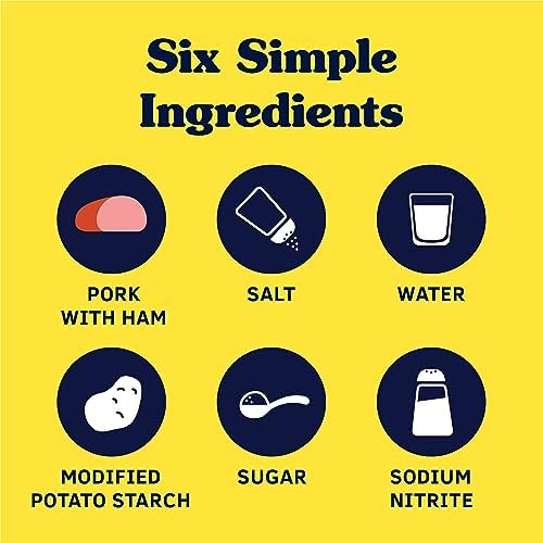 SPAM with Real HORMEL Bacon, 7 g protein, 12 oz (Pack of 12)